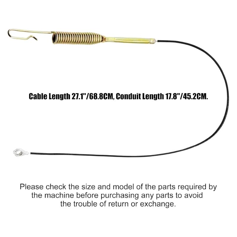 Câble de traction d'embrayage en alliage pour 921003, 921004, 921005 921006, Numéro de pièce 06900301 pour outil de jardin motorisé