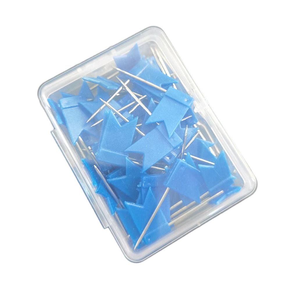 Bulletin Board Message Paper Fixing Pins Tacks Portable And Convenient