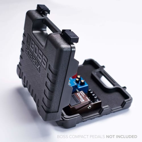 BOSS BCB-30X Effects Pedal Board Case, Durable, Compact, and Lightweight, Black