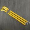 1Pc Stretching 2 Meters High-quality Bold Plastic Spring Rope with Keychain Elastic Rope Plastic Telescopic Rope with Hook Buckle