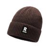 Knitted Hat, Men's, Winter with Thick Velvet, Knitted Hat, Big Head Circumference, Adult, Ear Protection for Warmth and Cold, Outdoor Skiing Hat