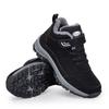 MCTIN Couple Snow Shoes Winter Women Plush Warm Cotton Platform Sneakers Men Climbing Shoes