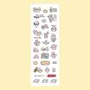 1/3 Sheets Korean Cute Graffiti Style Rabbit Cartoon Stickers Kawaii Animal Decals Hand Account Diary Scrapbook Sticker