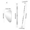 Face Skincare Essential Stainless Steel Blackhead Extractor with Ergonomic Double Head for Different Skin Type