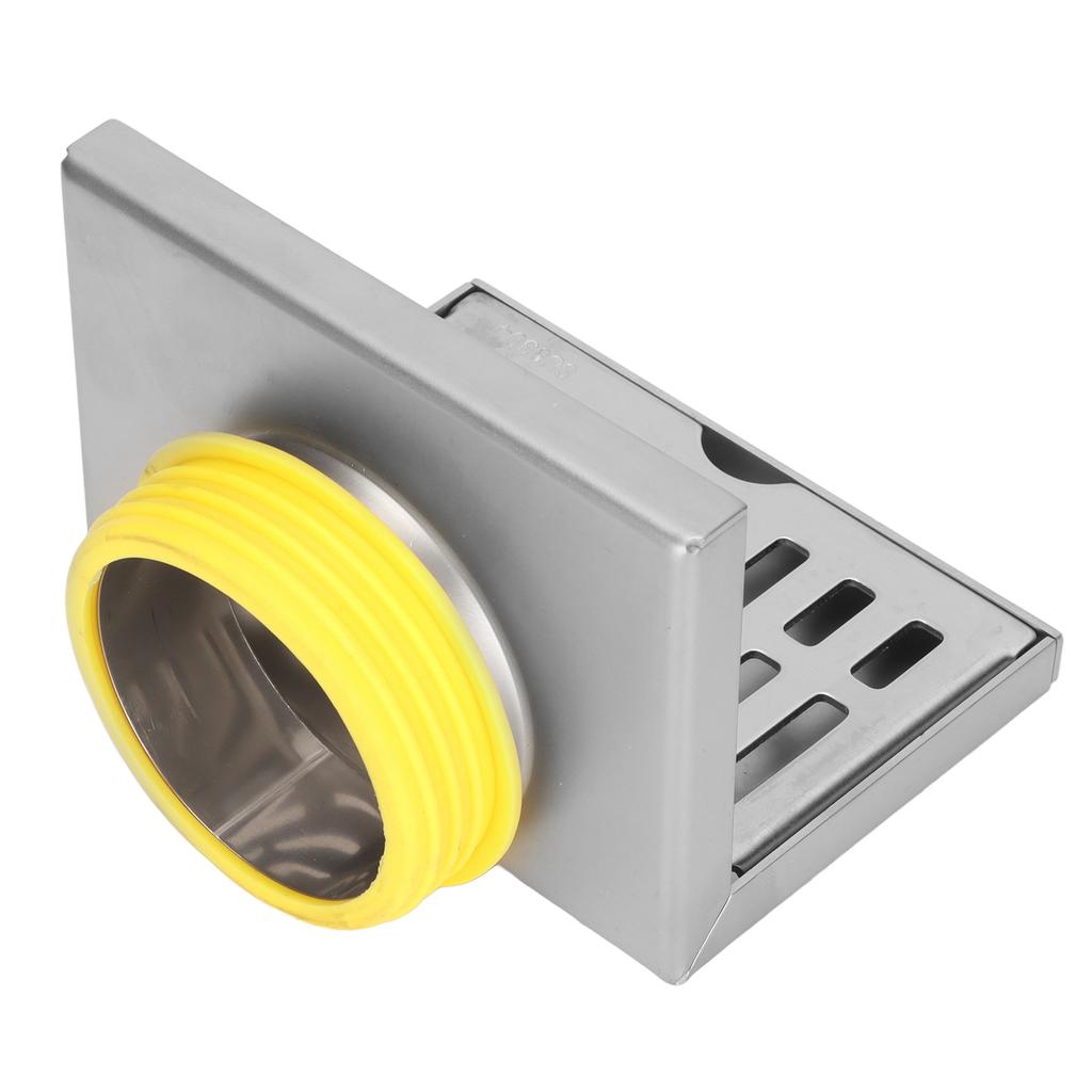 Corner Floor Drain L Shaped Surfaces Drawing Process Corrosion Resistant Anti Rust Side Floor Drain