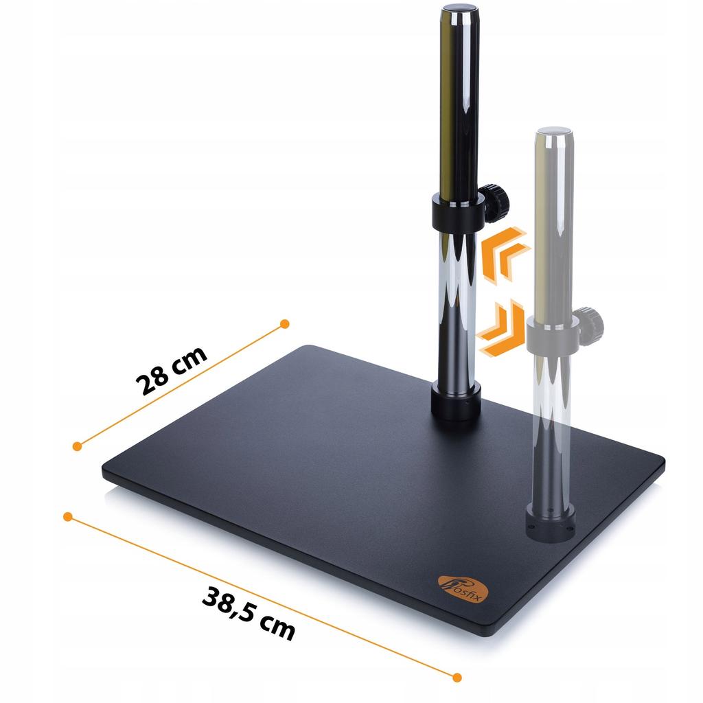 Rosfix Mikroskop Stereoskopowy Trinokularowy Pavo Pro MSPP-T-UDMS1 – Zakres Powiększenia 7x-270x | Oświetlacz 56xLED | Soczewka 0,5x