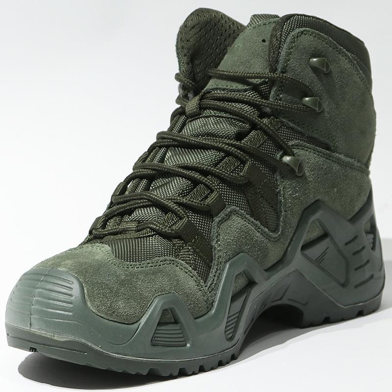 Manufacturer's Men's Boots Outdoor Combat Waterproof Hiking Shoes Training Riding Fishing