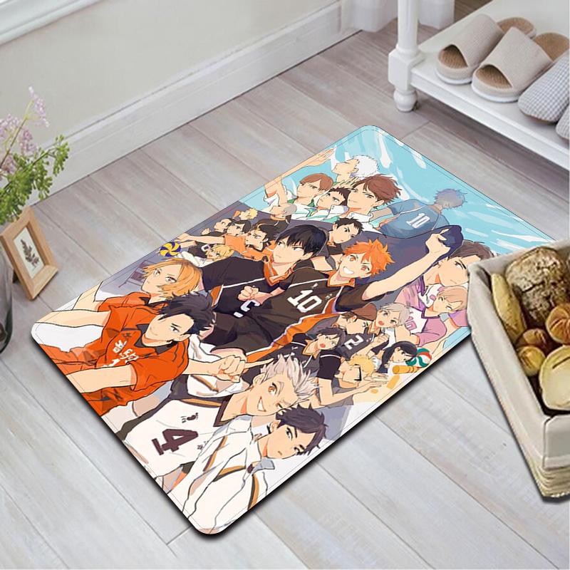 Volleyball anime Rug Floor Mat for Living Room or Bedroom Soft and Comfortable Carpet a Gift for Birthday and Holiday.MFF0918447
