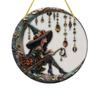 Gorgeous Witch Acrylic Window Decoration-Colored Glass Gifts Sign,Home,Garden,Outdoor,housewarming Effect,Suncatcher,Hallow E7E9