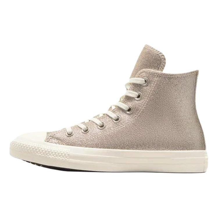 Converse Canvas High top Skateboard Shoes Women's Silver White A07950C