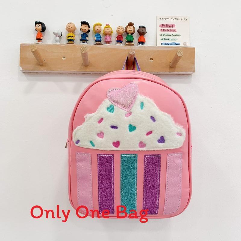 Cartoon Line Panda Girls Toddler Backpack With Fashion Sequins For Use School