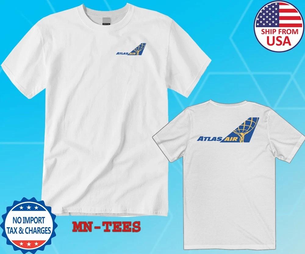 Atlas Air Airlines White Size S-5XL S