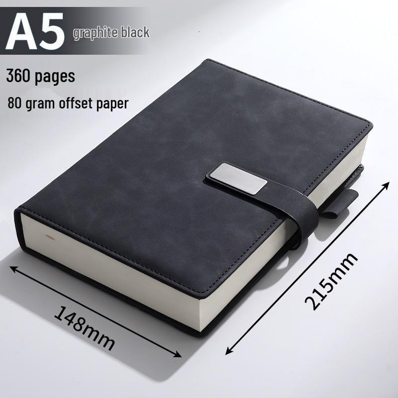 Deluxe A5/B5 Business Planner Notebook with Custom Logo Gift Box
