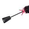 1PC PU Leather Sexy Whip For Lovers Couples Spanking Paddle Slap Clap Flap On Butt With Flirt Tickle Feather SM Sexy Game