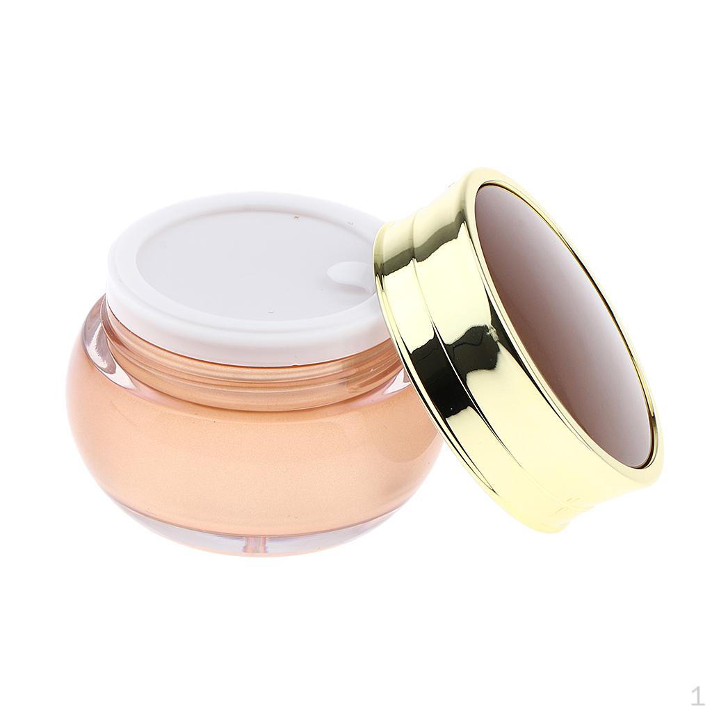 

Jar Pot with Screw Cap and Liner- Cosmetic Makeup Lotion Balm Storage Container Case 30g
