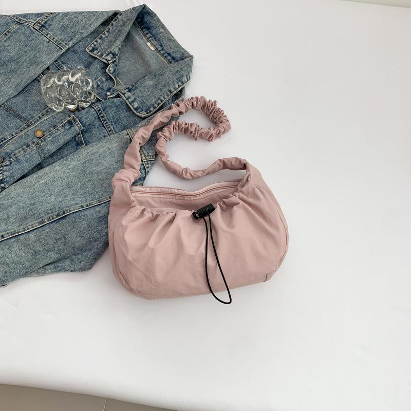 

Стильна та проста сумка-тоут 2024 літо нова великої місткості повсякденна сумка на плече модна сумка-месенджер сумка для поїздок на роботу рожевий