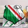1pc Legia Warsaw Print Flannel Blanket, High quality Comfortable for All Seasons, Home Decor, Warmth and Comfort, Perfect for Christmas Gifts68