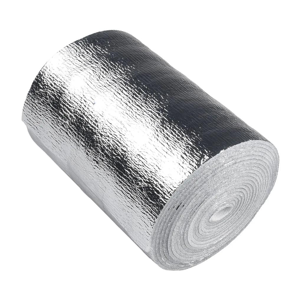 5/10m 20CM Roll Radiator Reflective Film Wall Thermal Insulation Reflectives Film Aluminum Foils Thermal Insulation Films