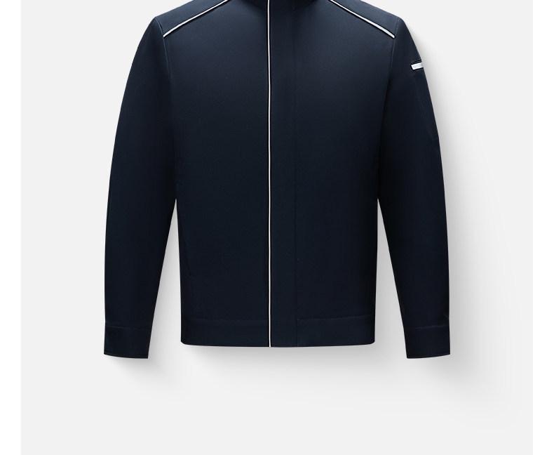 BMW Waterproof Workwear Jacket with Custom Logo for Employees - Stand-up Collar, Autumn/Winter Season