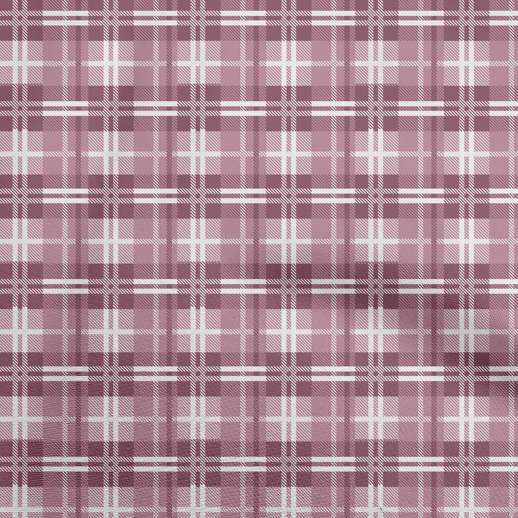 

OneOone Віскозна сіра тканина в клітинку Georgette для пошиття тканини для рукоділля з принтом у дворі 42 дюйма 42 Inch Wide - Viscose Chiffon рожевий