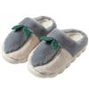 Autumn and Winter New Cotton Slippers Couple Indoor Cartoon Warm Home Home Non-slip Plush Cotton Slippers
