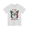 Viva Mexico Mexikanischer Unabhängigkeitstag Schmetterlingsflagge Mexiko T-Shirt