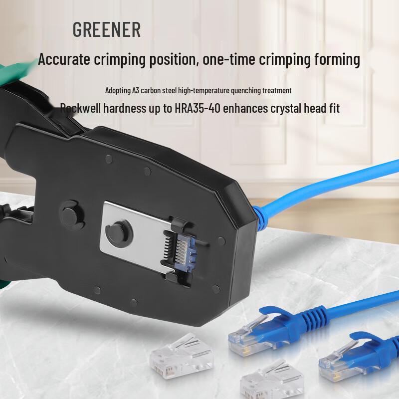 Greener Professional Network Cable Crimping Tool Set
