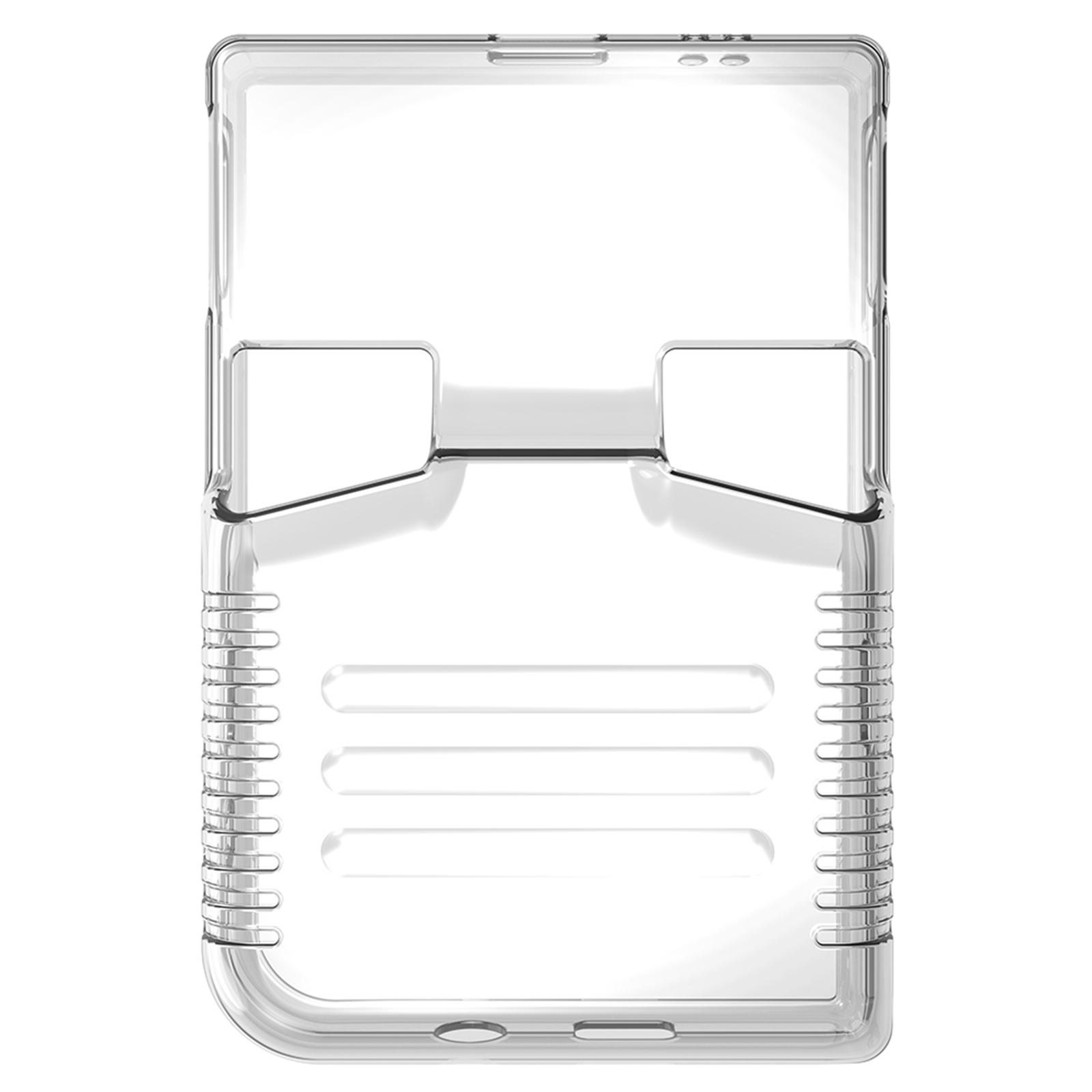 Для ANBERNIC RG40XXV Защитный чехол Защитная крышка Защитный корпус-оболочка для портативной игровой консоли Чехол Игровые аксессуары прозрачный