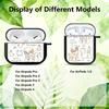 Funda de Silicona con Orejas de Gato y Perro de Dibujos Animados para Auriculares Airpods Pro2 3 2 Pro 1 Pro3 4