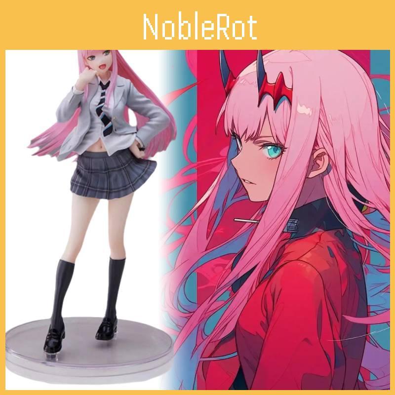 In The Darling Franxx Zero Two Figurine Anime Model Uniform Jk Statue Toy Gift