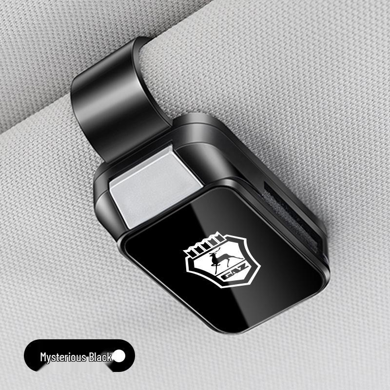 GAZ Logo Car Sun Visor Glasses & Card Storage Clip