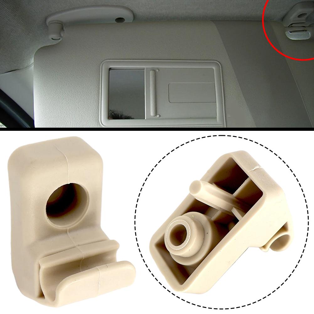 Auto Sun Visor Holder Mount Hook Bracket Hanger Replacement 735411088 For Fiat Grande Punto Etc Interior Accessories