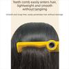 Wide & Fine Tooth Spinning Cutting Comb with Bearing Anti-static Barber Comb  for Salon