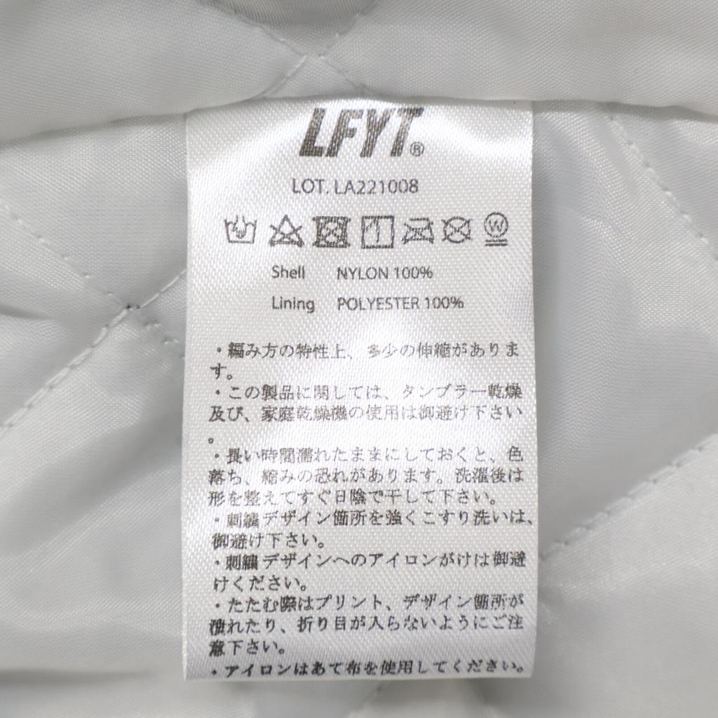 LFYT [New] LA221008 WORLD CHAMPS SATIN VARSITY JACKET Stadium Jacket M NavyUsed