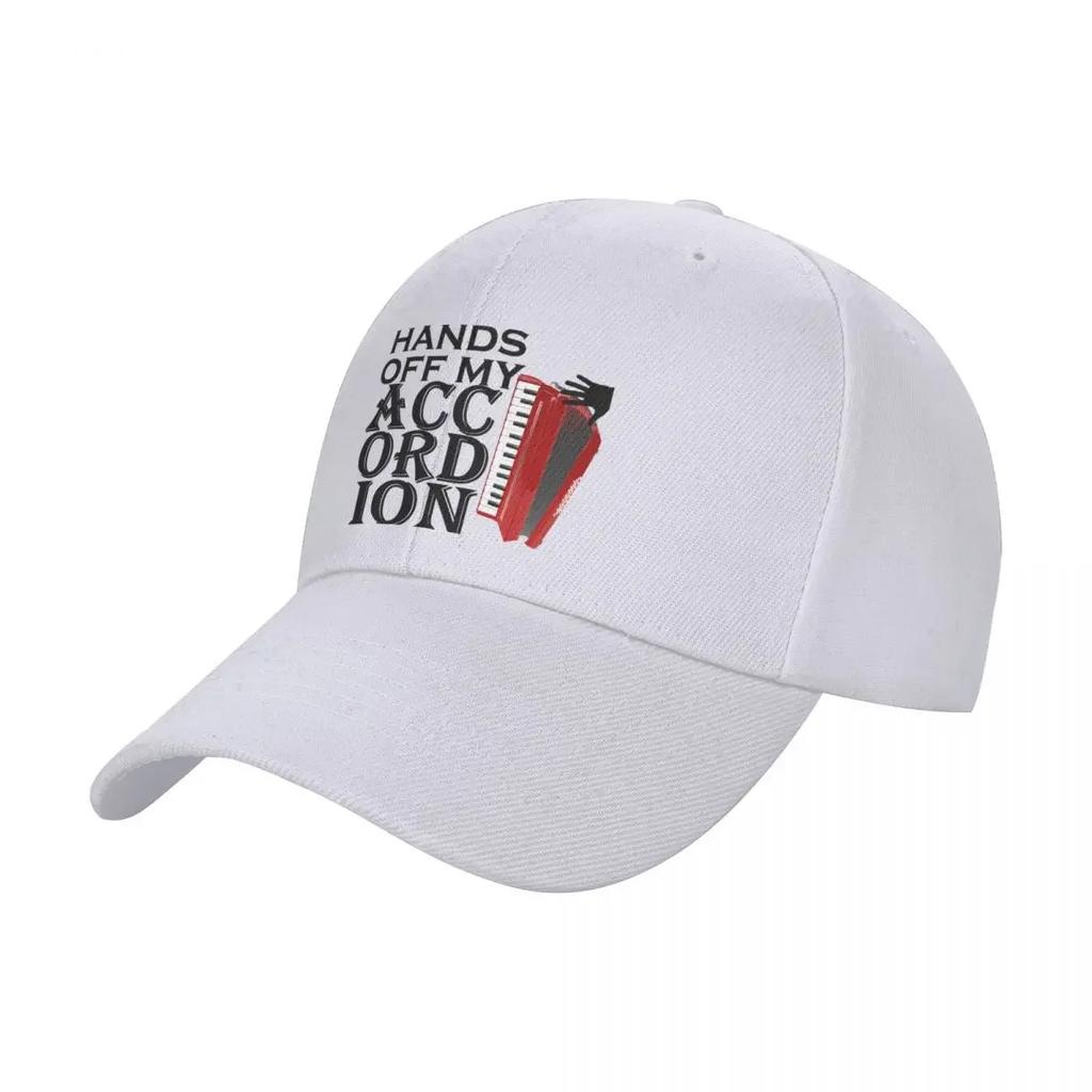 Ne touchez pas mon accordéon Casquette de baseball musicale amusante Casquette de soleil Chapeau Homme Pour le soleil Chapeaux amusants chapeau de soleil Dames Hommes