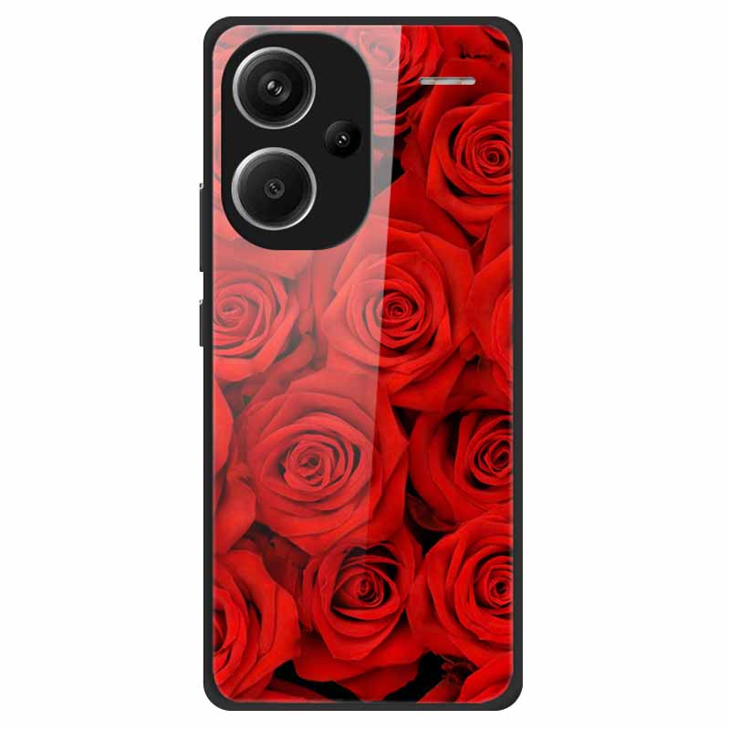 For Redmi Note 13 Pro Plus 5G Case Pro+ Tempered Glass Hard Fundas for Xiaomi Redmi Note 13 Pro Note13 5G Cover Coque Luxury