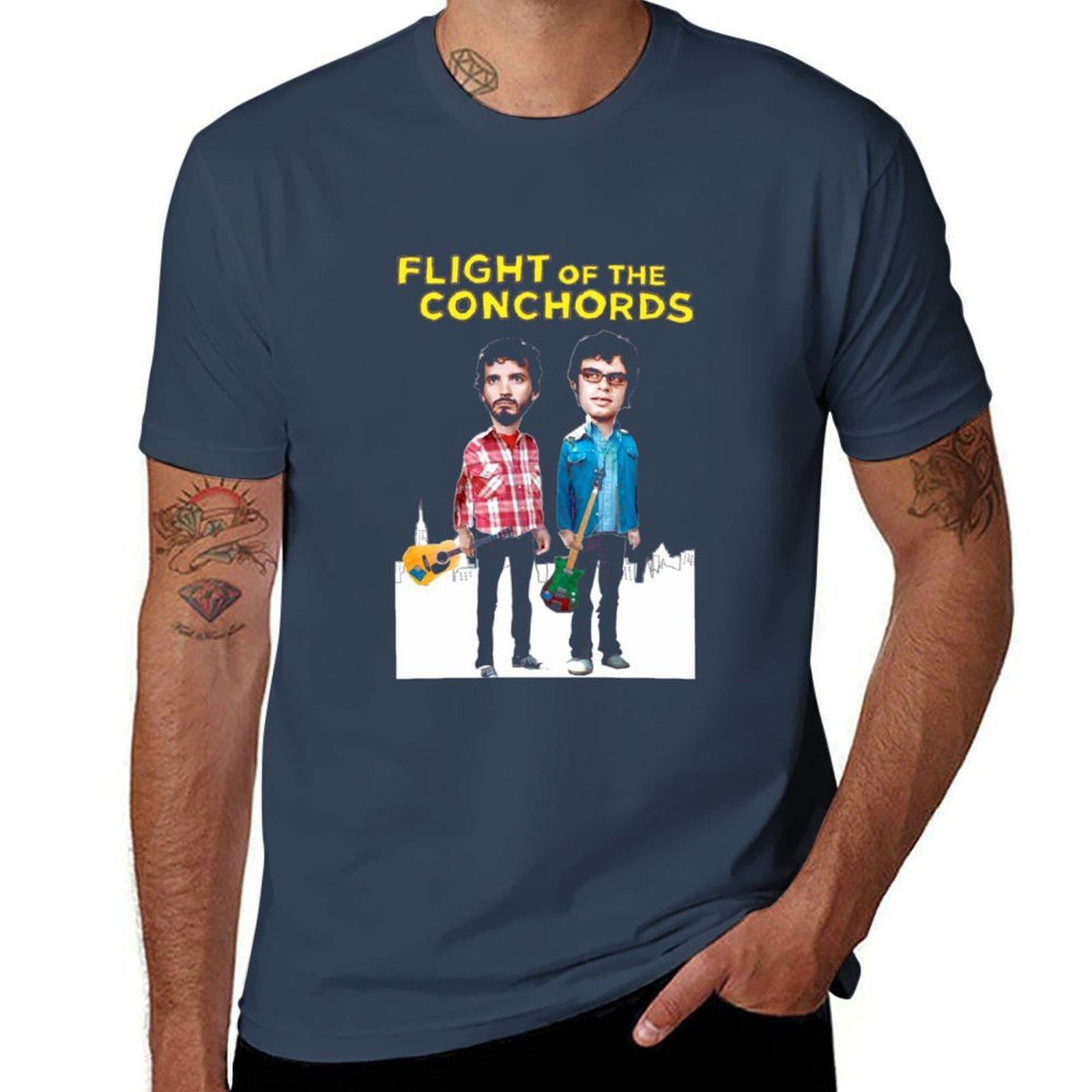 Flight Of The Conchords TShirt Running Gym Short Sleeve Sports Tee S