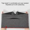 Men Boxer Underwear Mid-rise Elastic Waistband Striped Print Shorts Briefs U-Convex 3D Cut Panties Daily Wear