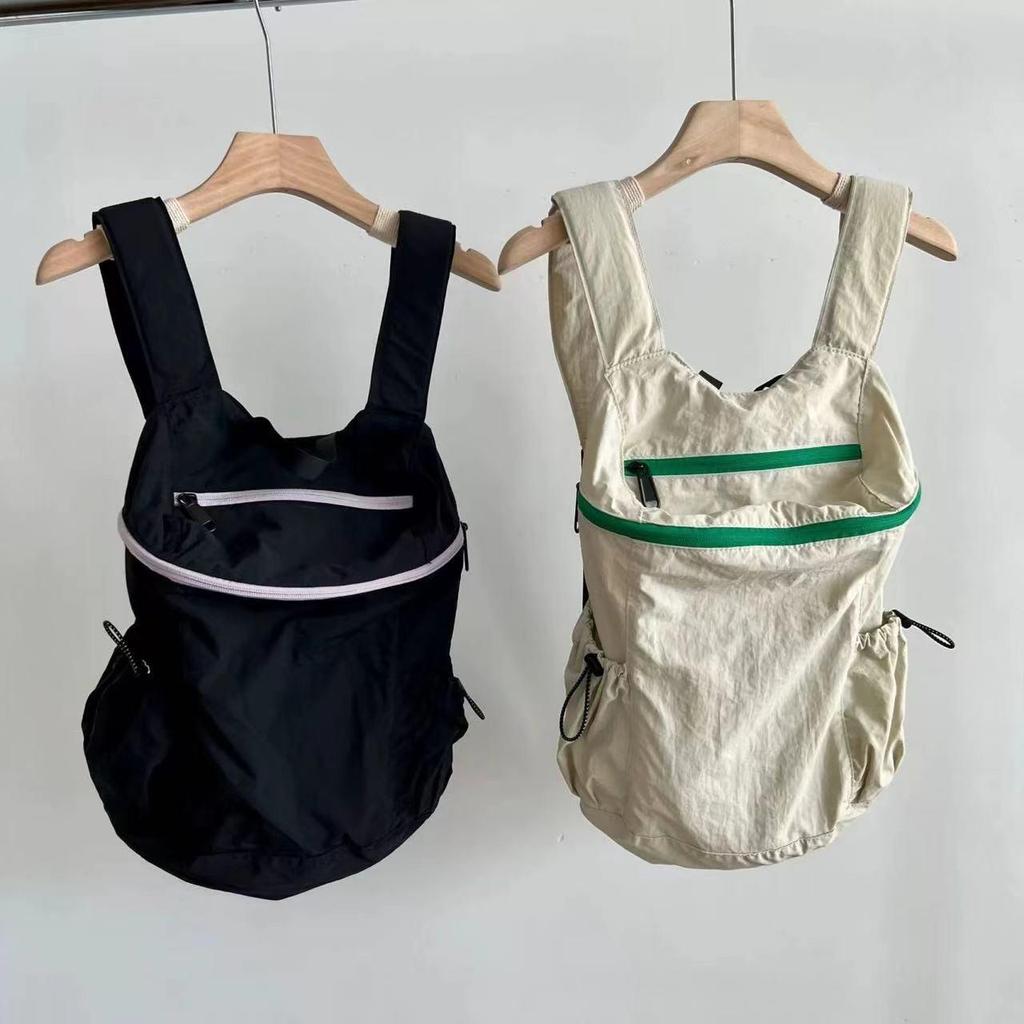 Korean Harajuku Style Nylon Backpack - Versatile, Lightweight, Large Capacity, Double Shoulder for Students