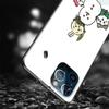 Case For Apple Iphone 11 13 12 Mini 14 Pro Max Xr 7 8 +Se 2020 Xs 6 6s Plus 5 5s Black Silicone Phone Cover Chiikawa Cartoon