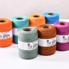 90m 3mm Weiche Matte Polyester Makramee-Schnur Handstrick-Schnur für Handtaschenherstellung Seil
