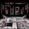 Geely Xingrui L Interior Film: TPU Protective Screen Film for 24 Models' Central Control Decoration