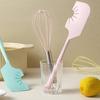 Hanging Egg Beater Food Grade Integrated Scraper Durable Cream Scraper  Baking