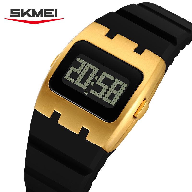 SKMEI LED Square Student Digital Watch - Casual & Simple Design