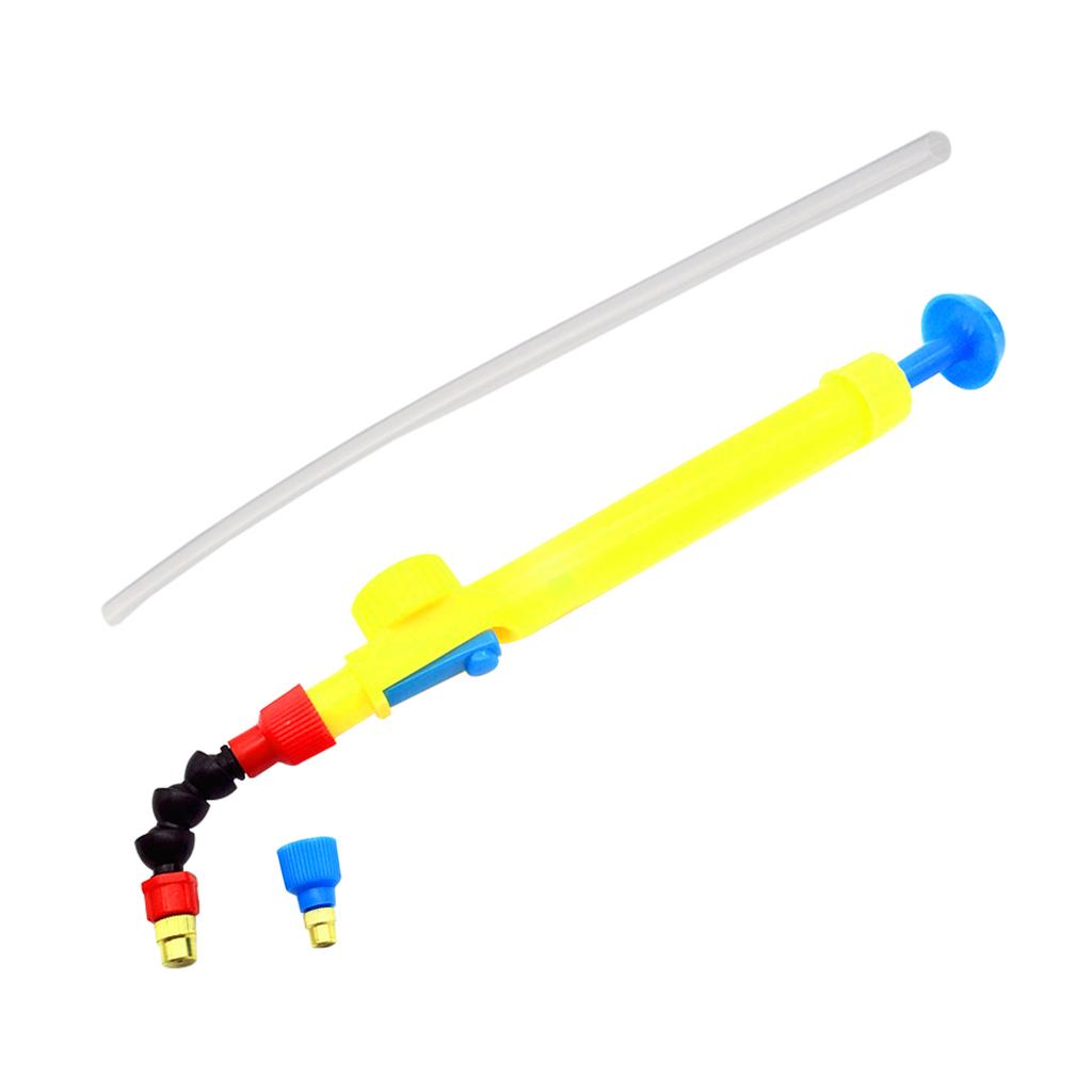 360 Degree High Pressure Air Pump Manual Sprayer Adjustable Beverage Bottle Sprinkler Garden Irrigation Mini Portable Spray