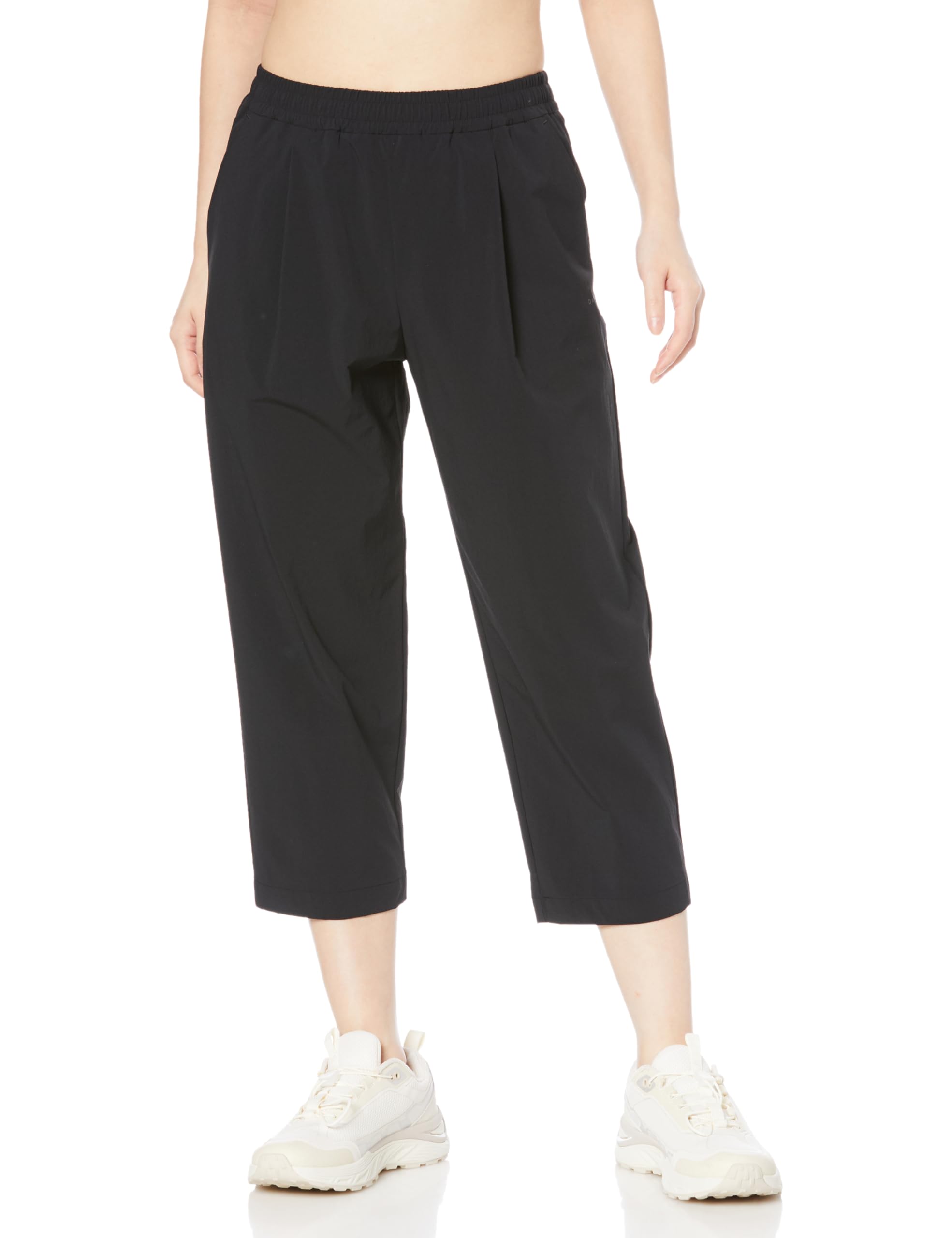 

Длинные укороченные спортивные брюки Quick UV Essential Fit Cropped M [Danskin] Брюки, Брюки, Впитывающие, Сушильные, Уход, Брюки, DC424102, Женские, Черный, чёрный