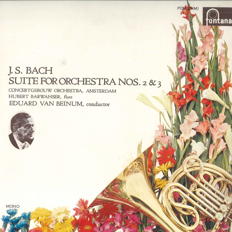 

LP Record - Bach: Orchestral Suite No. 2 / No. FCM39M FONTANA Japan Classical Used