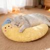 Customized Design Cat Moon Pillow Dog Sleep Mat Thickened Soft Comfort Companion Pillow for Small Pets and Dogs