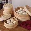 Mini Bamboo Xiao Long Bao Steamer with Steaming Grid for Dumplings