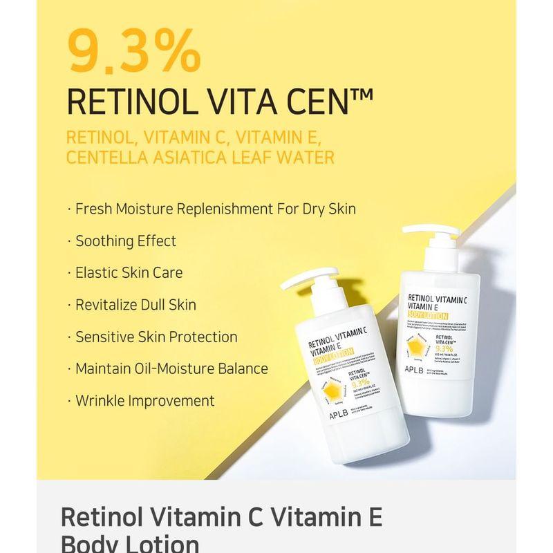 APLB Retinol Vitamin C Vitamin E Body Lotion